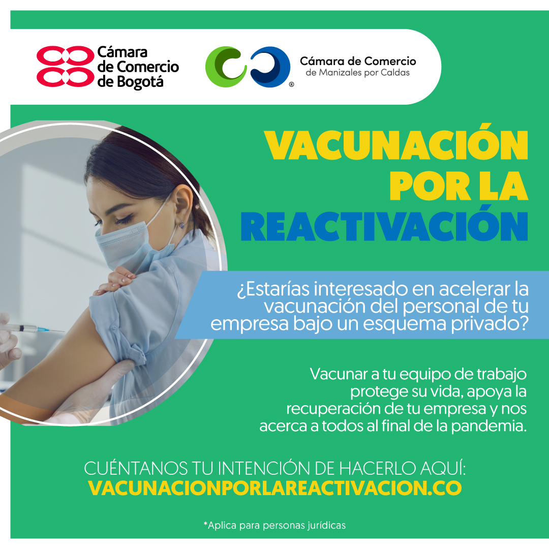 ¿Estarías interesado en acelerar la vacunación del personal de tu empresa bajo un esquema privado? Programa Vacunación por la Reactivación.