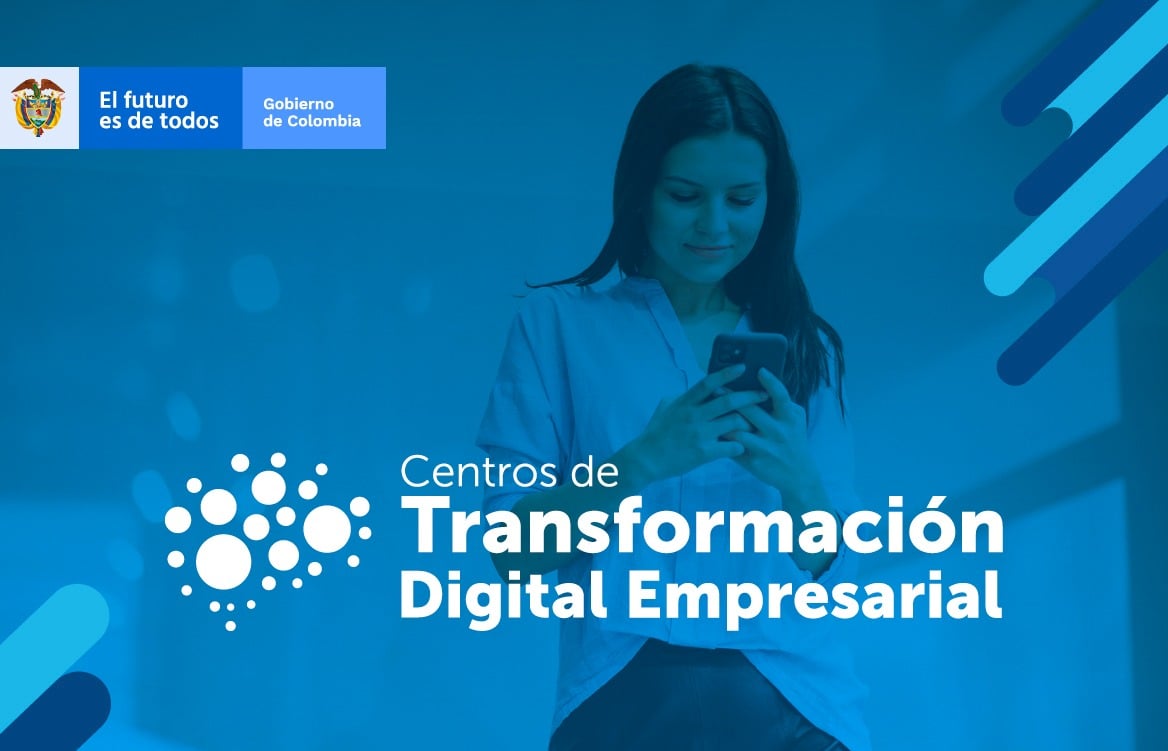 Banner con logo de los Centros de Transformación Digital Empresarial