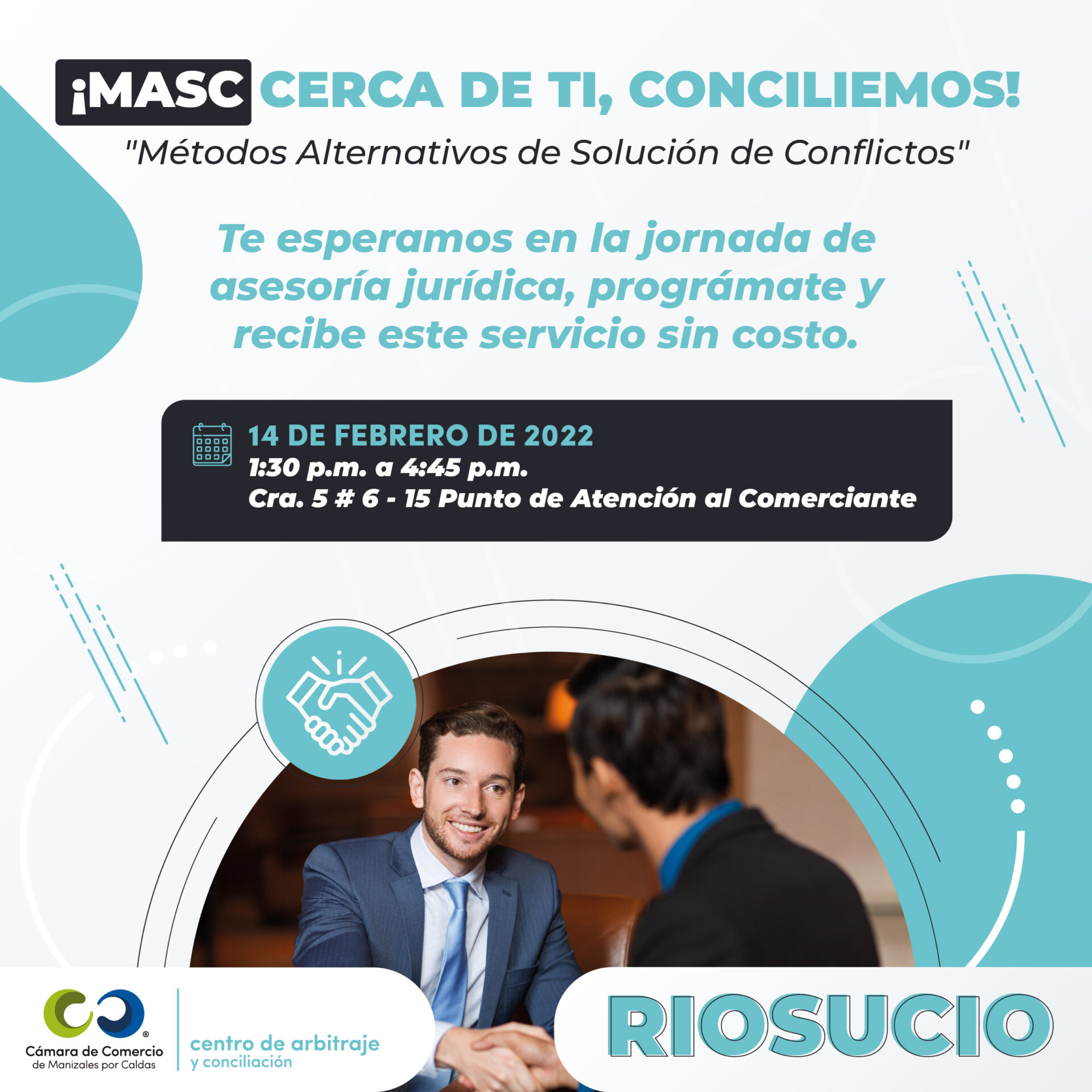 Jornada de Asesoría Jurídica en Riosucio, 14 de febrero de 2022.