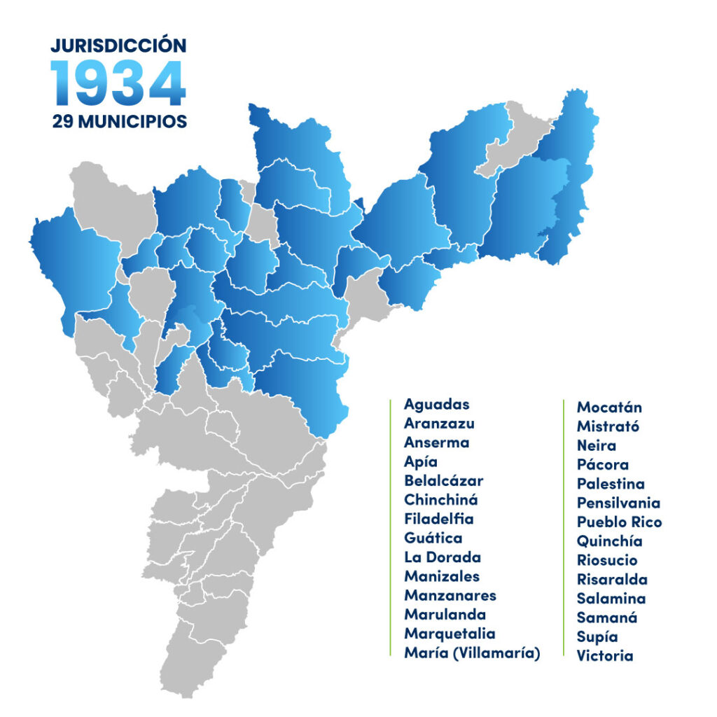 Jurisdicción 1936 CCMPC · 29 municipios