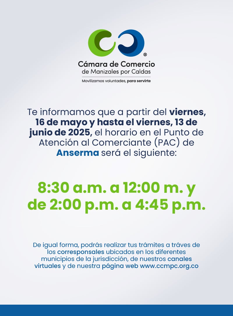 Horario PAC Anserma