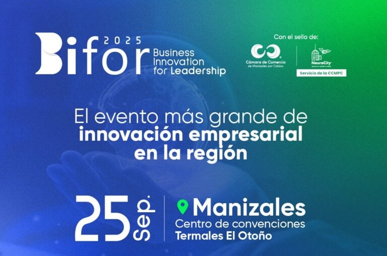 Más de 300 líderes se darán cita en Manizales para la primera versión de BIFOR