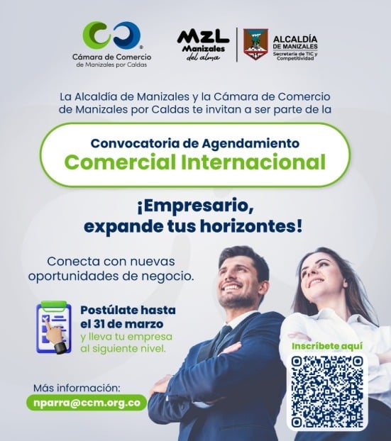 Abierta convocatoria para el Programa Agendamiento Comercial Internacional