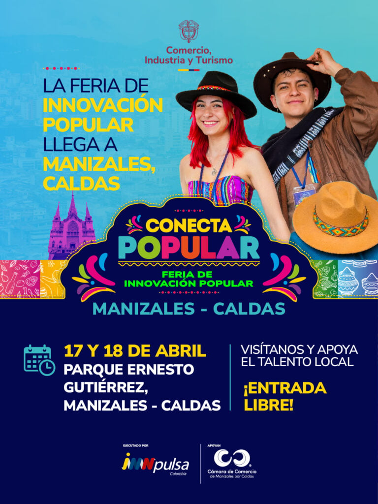 La Feria Conecta llega a Manizales para fortalecer la economía popular de la región