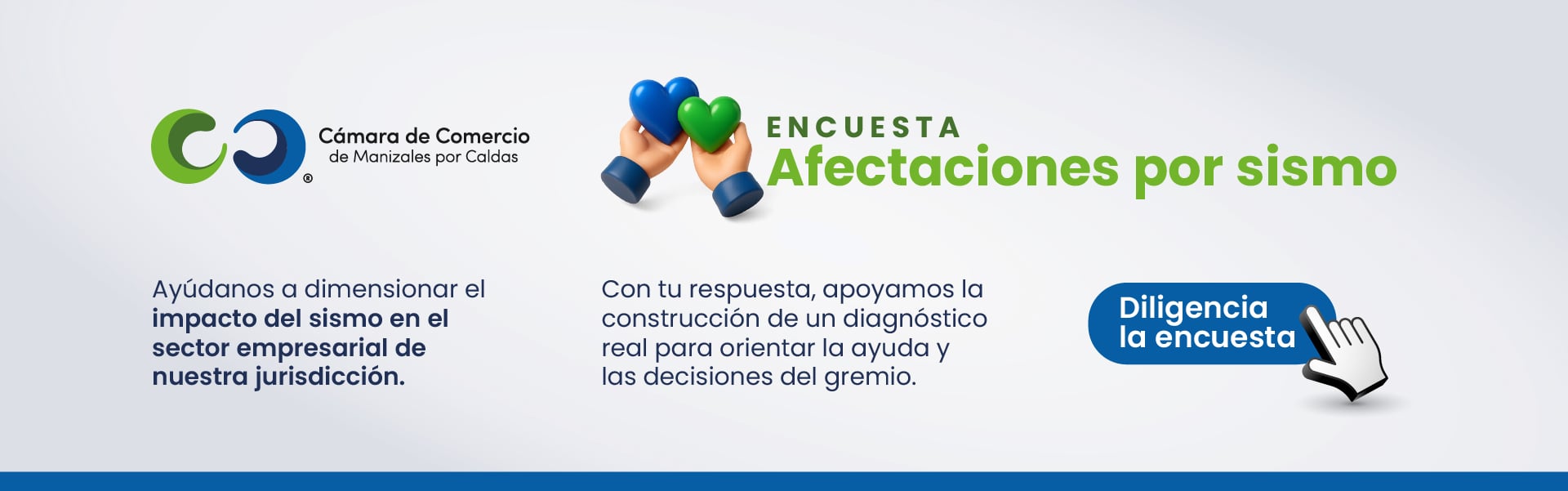 Banner Encuesta Afectamiento por sismo