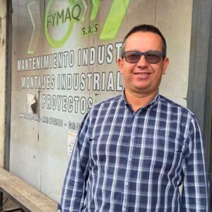 Germán Octavio Figueroa, gerente de la empresa Fymaq S.A.S.,