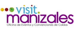 Logo Visit Manizales Oficina de Eventos y Convenciones de Caldas