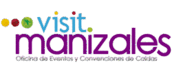 Logo Visit Manizales Oficina de Eventos y Convenciones de Caldas